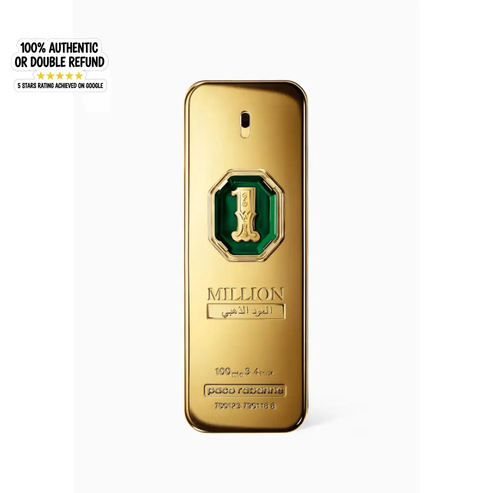 Paco Rabanne 1 Million Golden Oud Parfum Intense for Men 100ml