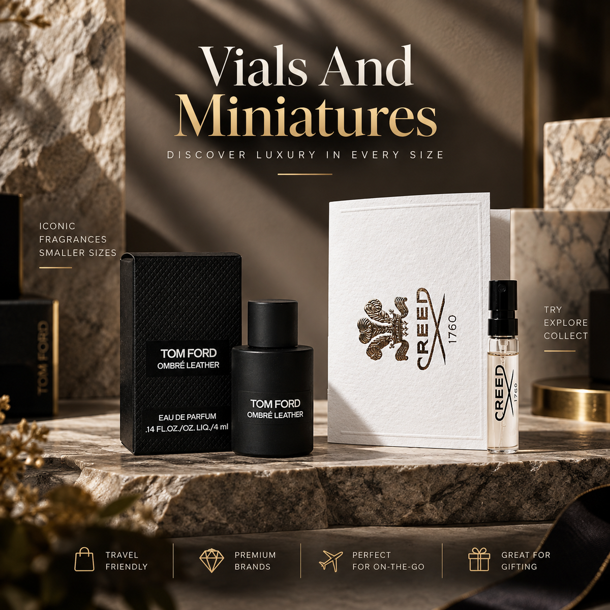 VIALS & MINIATURES