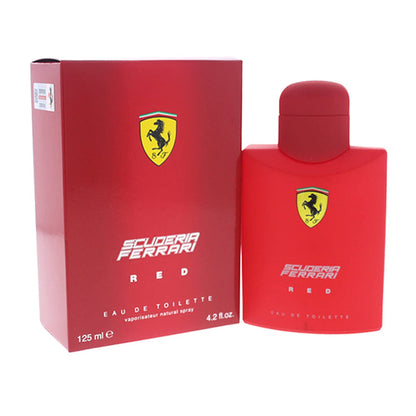 FERRARI SCUDERIA RED EAU DE TOILETTE 125ML FOR MAN