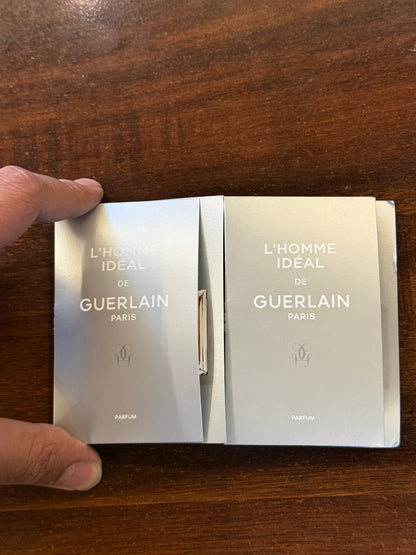 L'Homme Ideal Parfum 1ml Vial Set Of 2 Vials