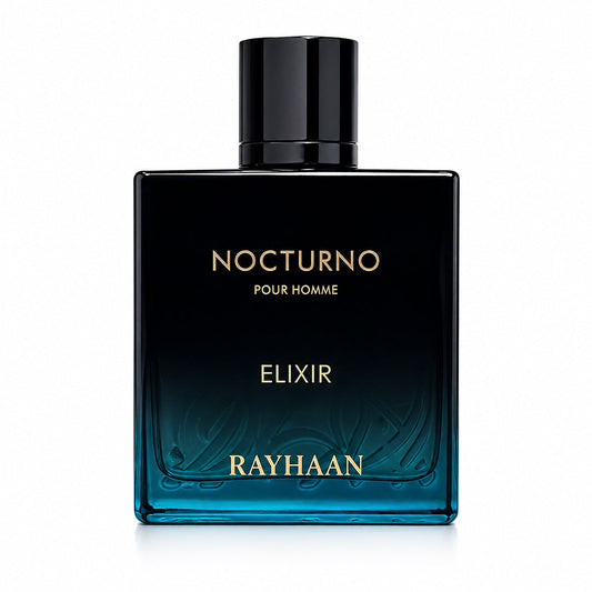 Rayhaan Nocturno Elixir EDP for Men 100ml (Bleu De Chanel L”Exclusif)