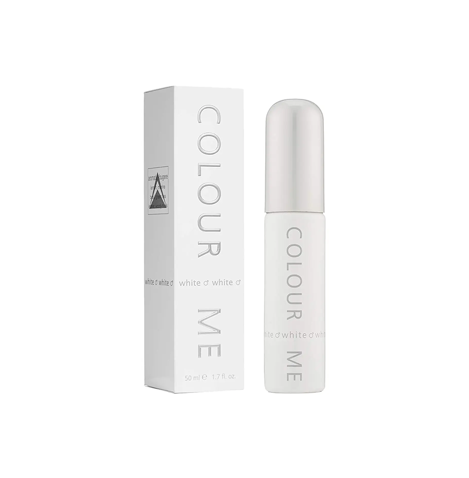 COLOUR ME HOMME WHITE EAU DE PARFUM 50ML FOR MEN