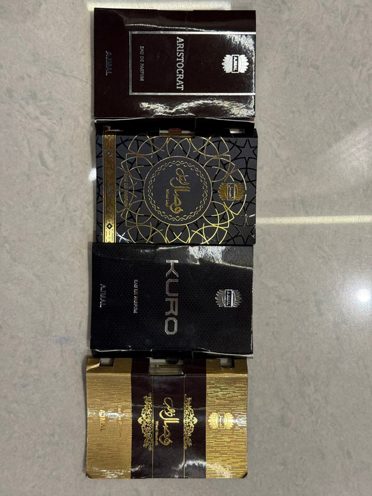 Official Ajmal Vial Set Of 4