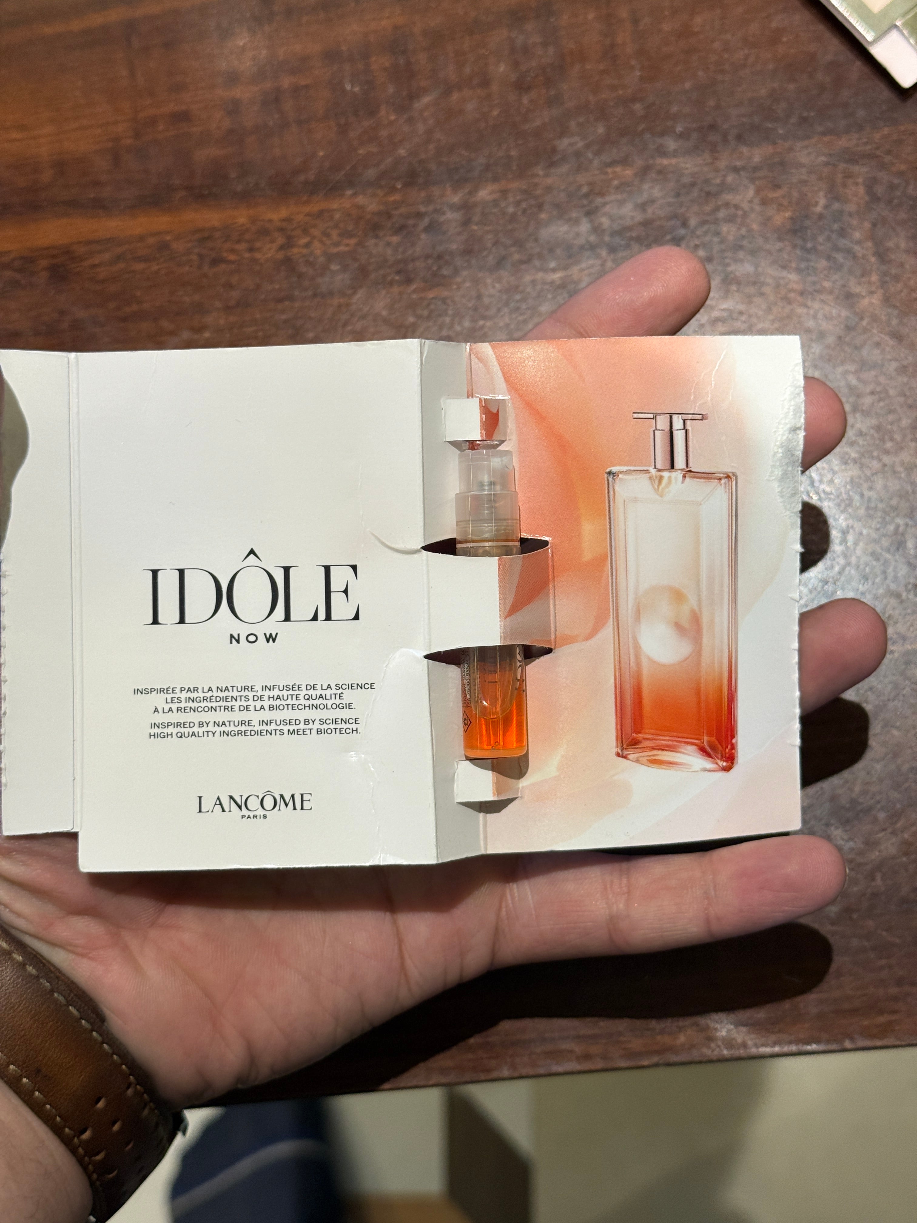 LANCOME 1箱/2箱 Lancome Idole Eau De Parfum 1.2ml Vial for Women Set Of 2 Vials