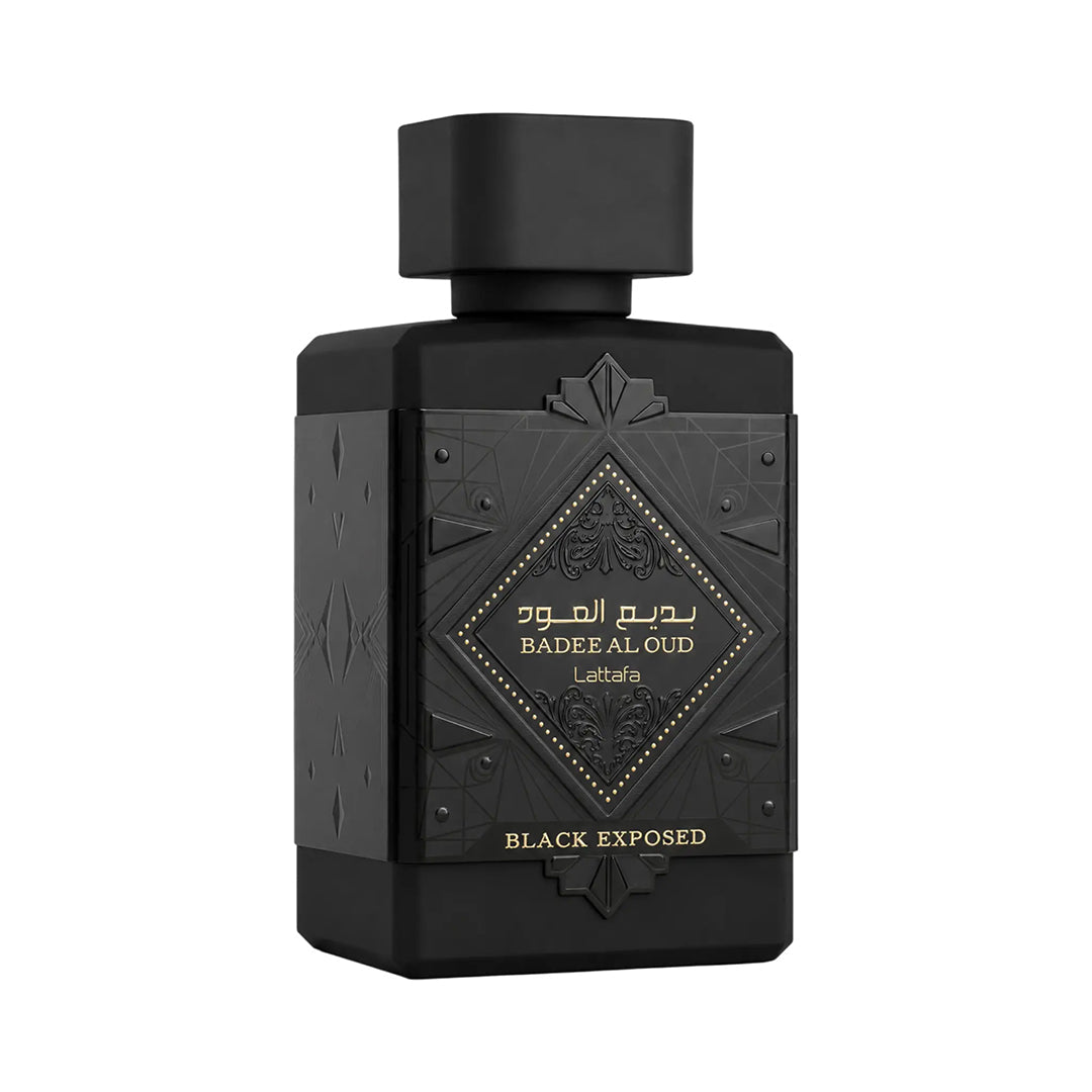 LATTAFA BADEE AL OUD BLACK EXPOSED EAU DE PARFUM 100ML FOR MEN