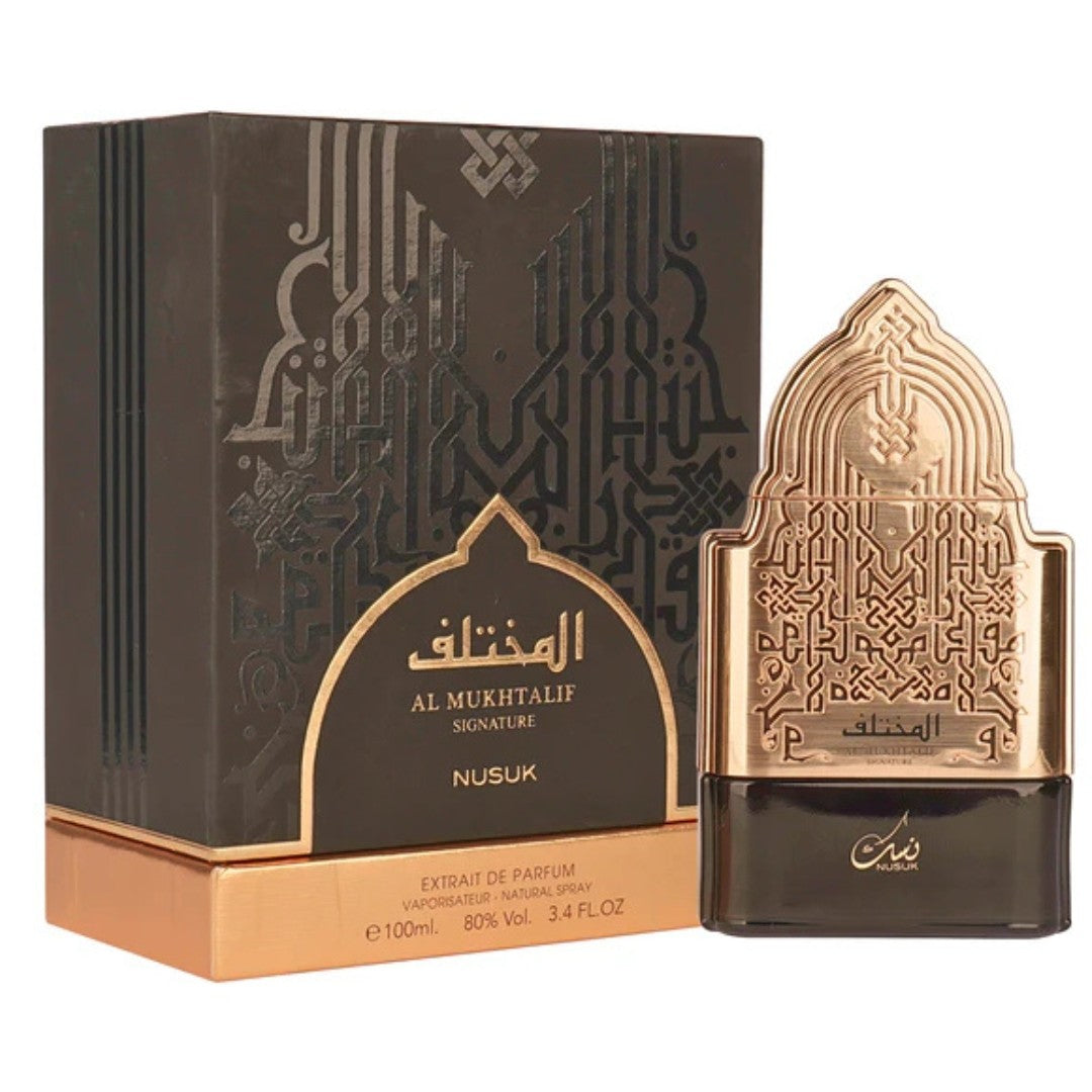 NUSUK AL MUKHTALIF  Signature EXTRAIT DE PARFUM 100ML FOR MEN
