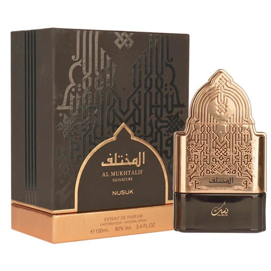 NUSUK AL MUKHTALIF  Signature EXTRAIT DE PARFUM 100ML FOR MEN