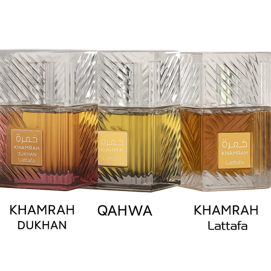 Lattafa khamrah series 10ml decants set