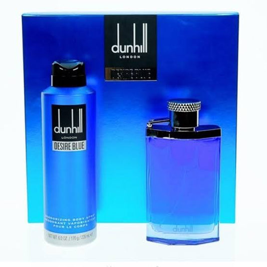Dunhill Desire Blue For Men Set EDT 100ml + Body Spray