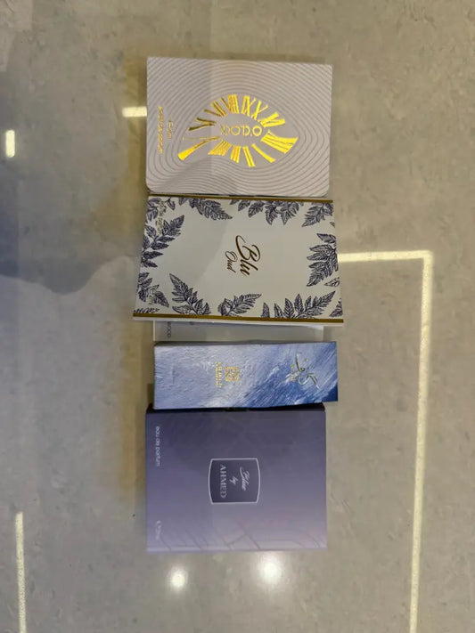 Ahmed Al maghribi Official 2ml vials 4pc set