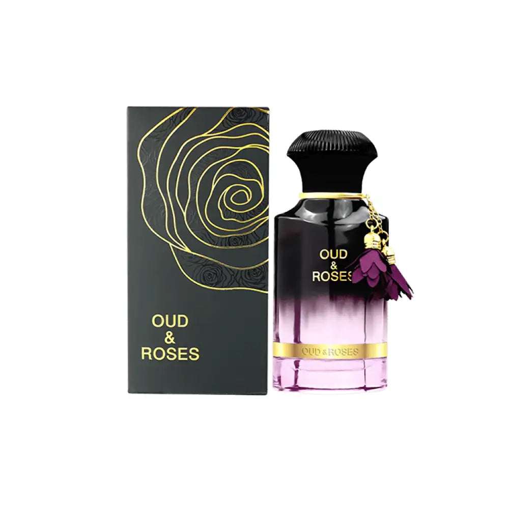 Ahmed Al Maghribi Oud & Roses Eau De Parfum For Unisex 60ml