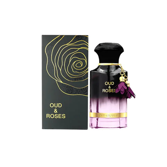 Ahmed Al Maghribi Oud & Roses Eau De Parfum For Unisex 60ml