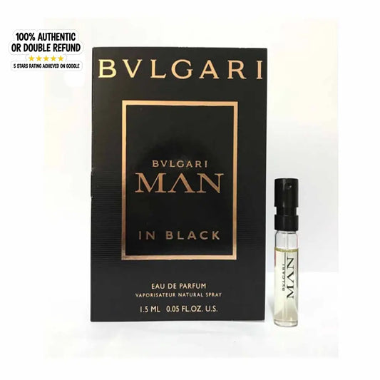 Bvlgari Man in Black EDP Vial For Men-1.5ml