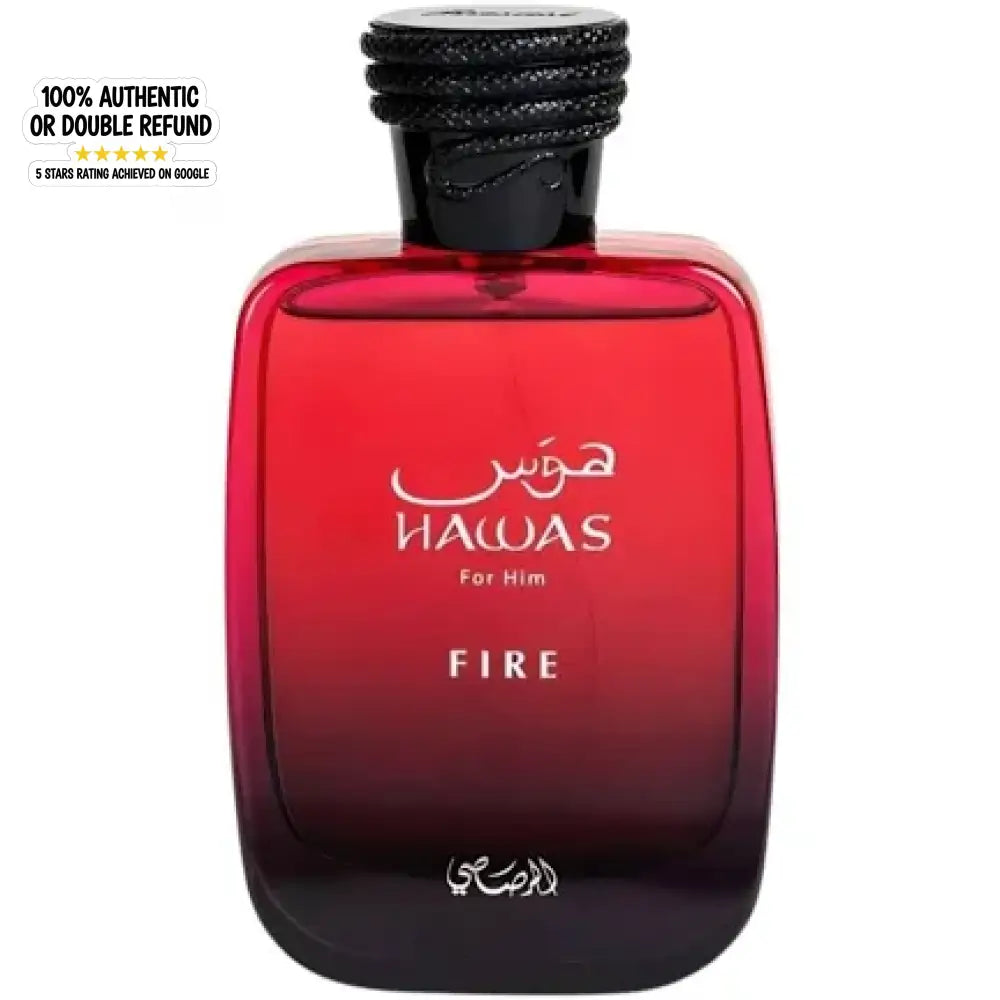 DECANT 10ML OF RASASI HAWAS FIRE EAU DE PARFUM 10ML FOR MAN