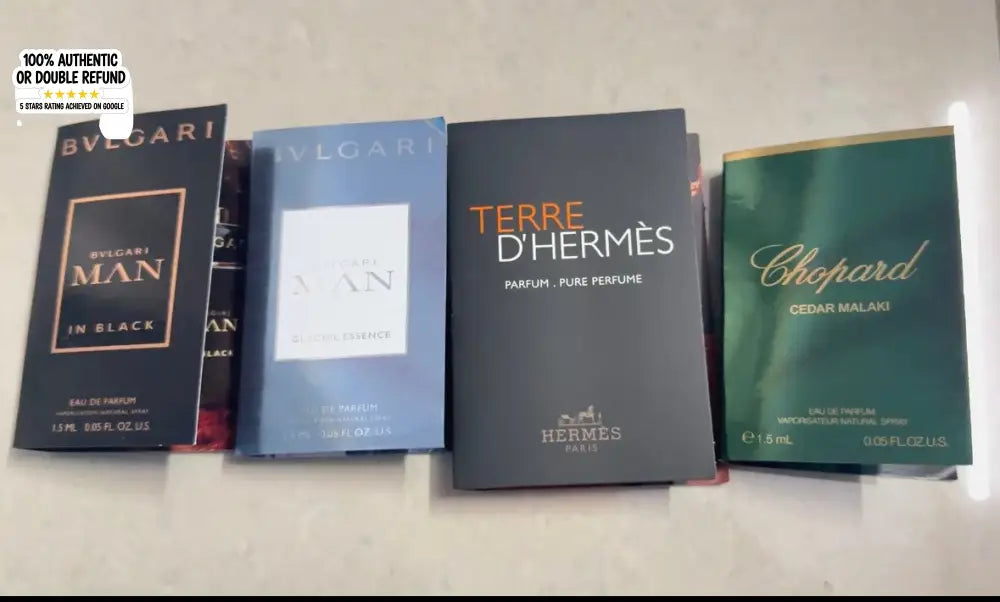 Designer Vials 4pc Set 1.5ml Each