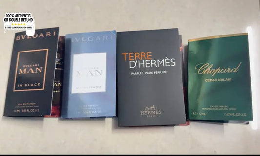 Designer Vials 4pc Set 1.5ml Each