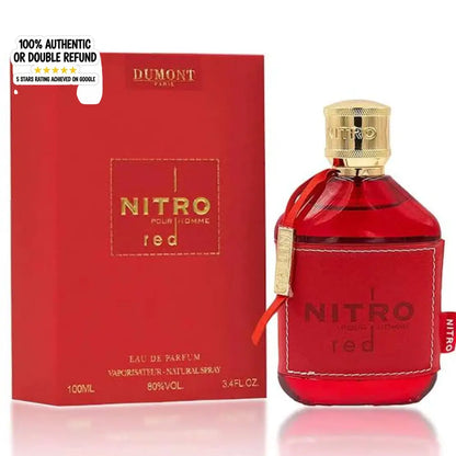 Dumont Nitro Red 100ml Eau De Parfum For Men