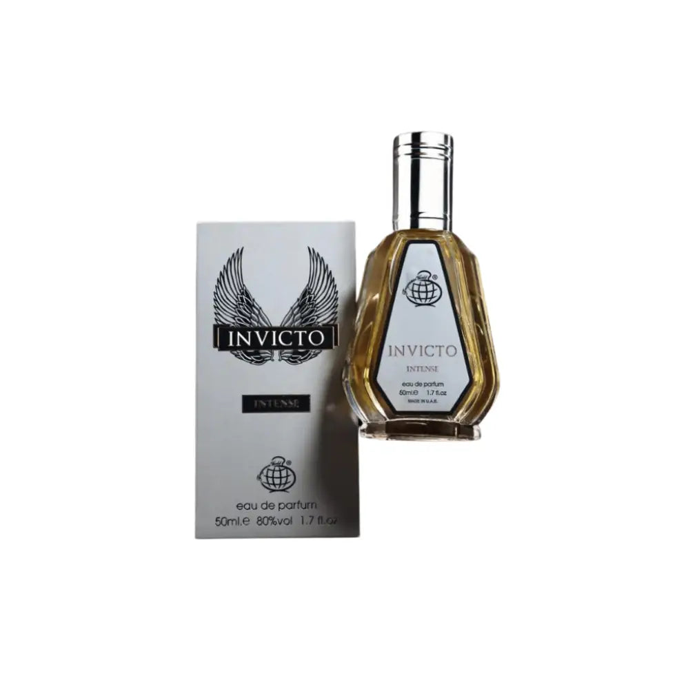 FRAGRANCE WORLD INVICTO INTENSE EAU DE PARFUM 50ML FOR MAN (Inspired From Paco Rabbane Invictus)