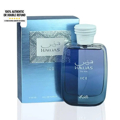 Hawas Black and Hawas Ice 10ml Decant Set of 2