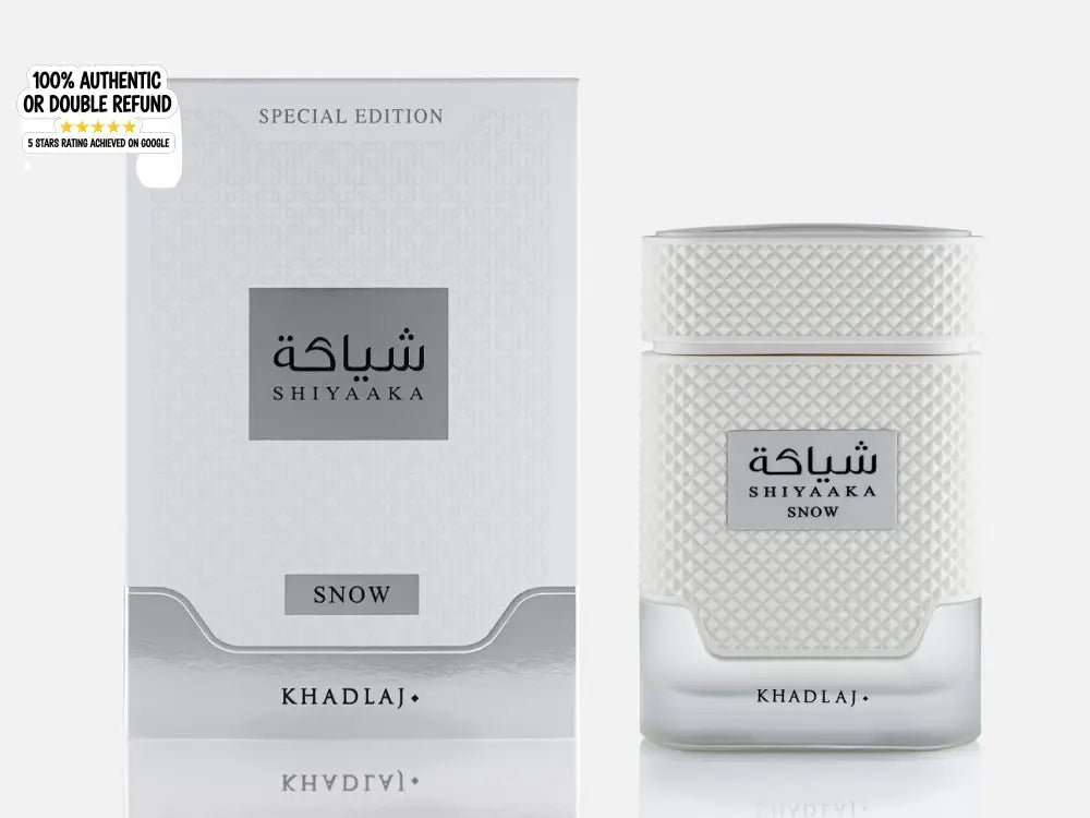 KHADLAJ SHIYAAKA SNOW 100 ML EAU DE PARFUM FOR MEN