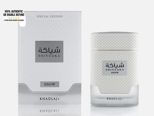KHADLAJ SHIYAAKA SNOW 100 ML EAU DE PARFUM FOR MEN
