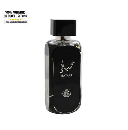 LATTAFA HAYAATI BLACK EAU DE PARFUM 100ML FOR MEN & WOMEN