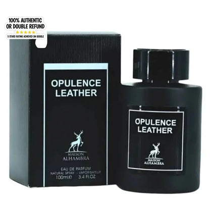 MAISON ALHAMBRA OPULENCE LEATHER)EAU DE PARFUM 100ML FOR MEN