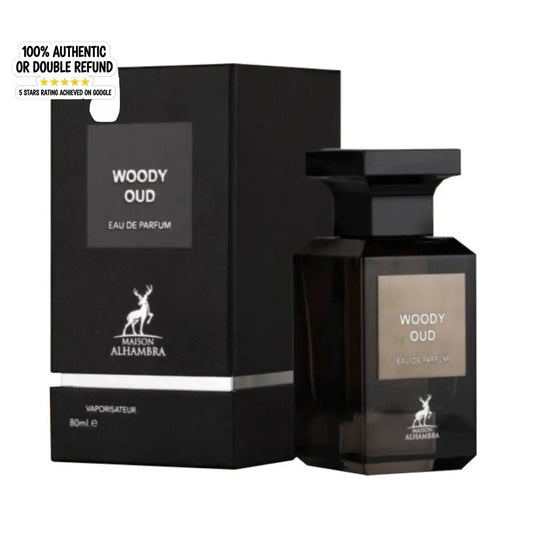 Maison Alhambra Woody Oud For Men EDP 80ml