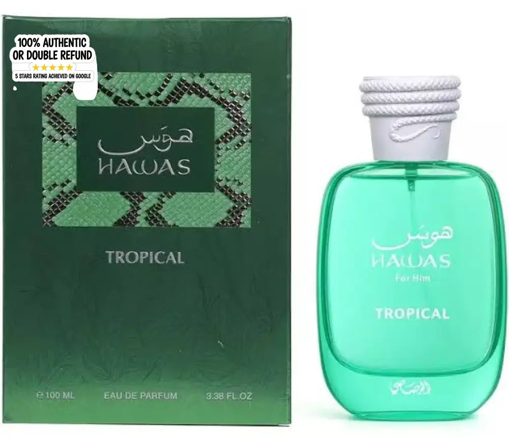 Rasasi Hawas Tropical Hawas Kobra Hawas Malibu 10ml Decants set