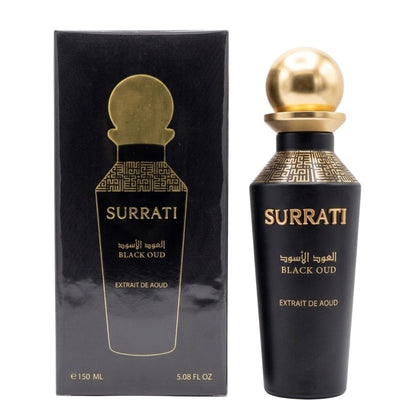 Surrati Black Oud For Men And Women Extrait De Aoud 150ml