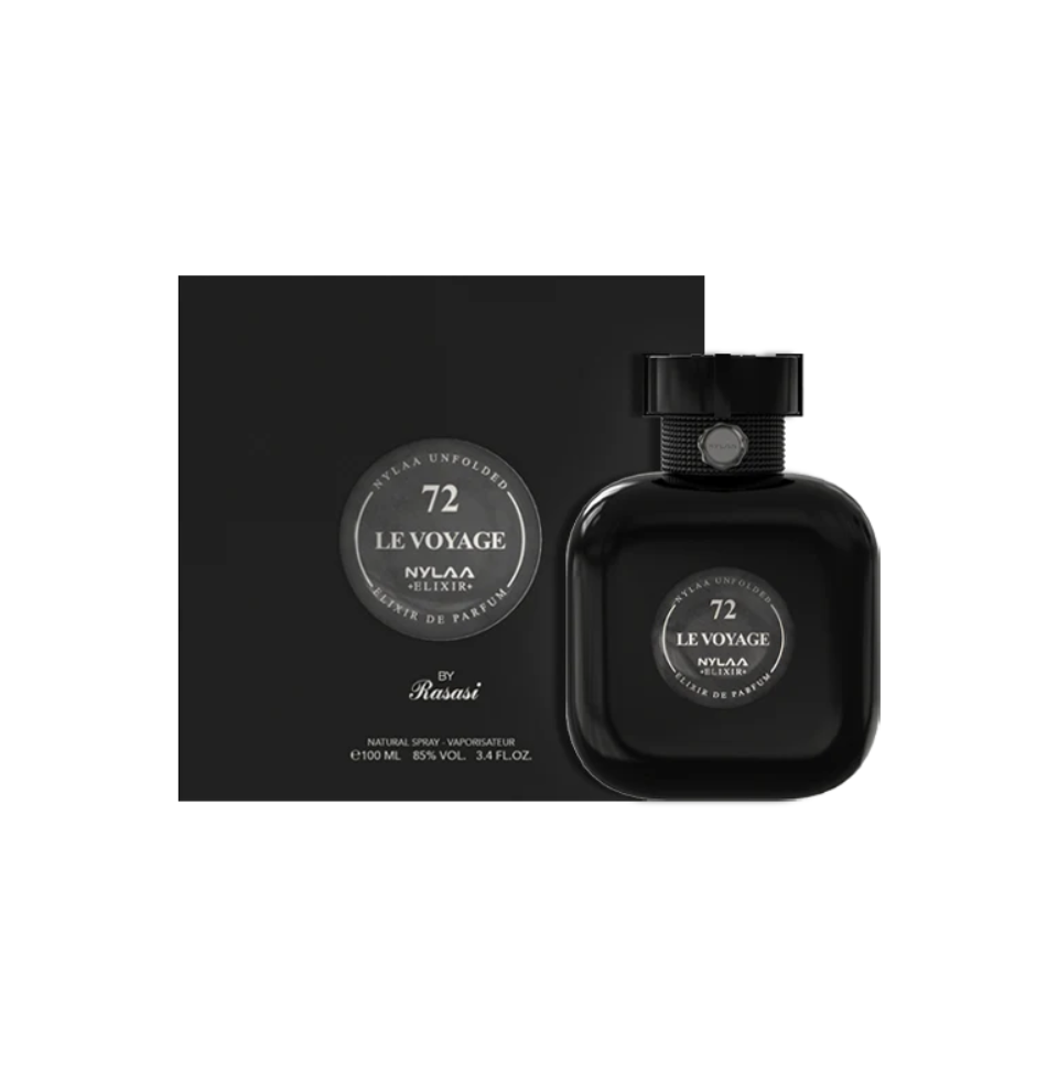 Rasasi Nylaa Elixir 72 Le Voyage Elixir De Parfum 100ml For Men & Women