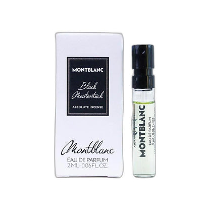 Montblanc Black Meisterstuck Absolute Incense EDP 2ml Official Vial