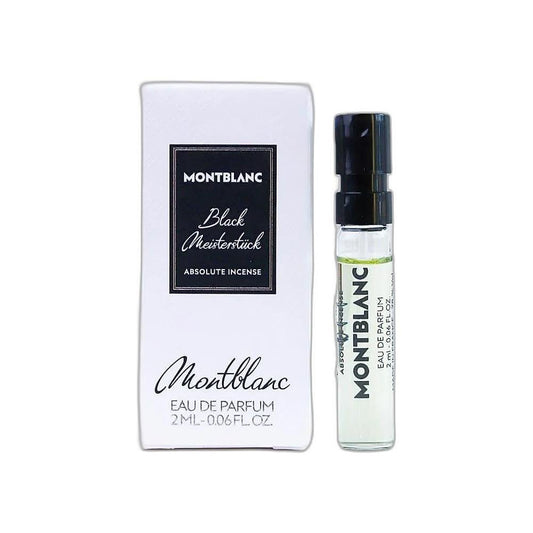 Montblanc Black Meisterstuck Absolute Incense EDP 2ml Official Vial