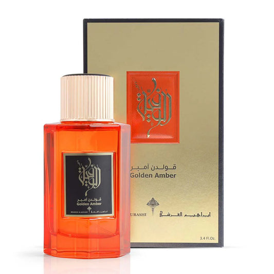 Ibraheem Al Qurashi Golden Amber Eau De Parfum 100ml For Unisex