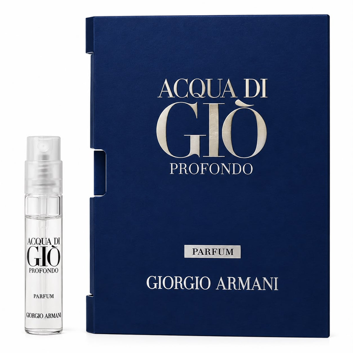 Armani Acqua Di Gio Profondo Parfum 2ml Official Vial