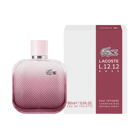 Lacoste L.12.12 Rose Eau Intense Eau De Toilette 100ml For Women