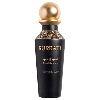 Surrati Black Oud For Men And Women Extrait De Aoud 150ml
