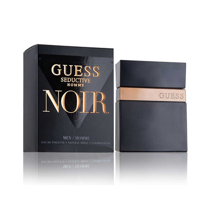 Guess Seductive Homme Noir Eau De Toilette 100ml For Men