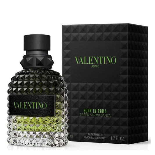 Valentino Uomo Born in Roma Green Stravaganza Eau De Toilette For Men 100ml