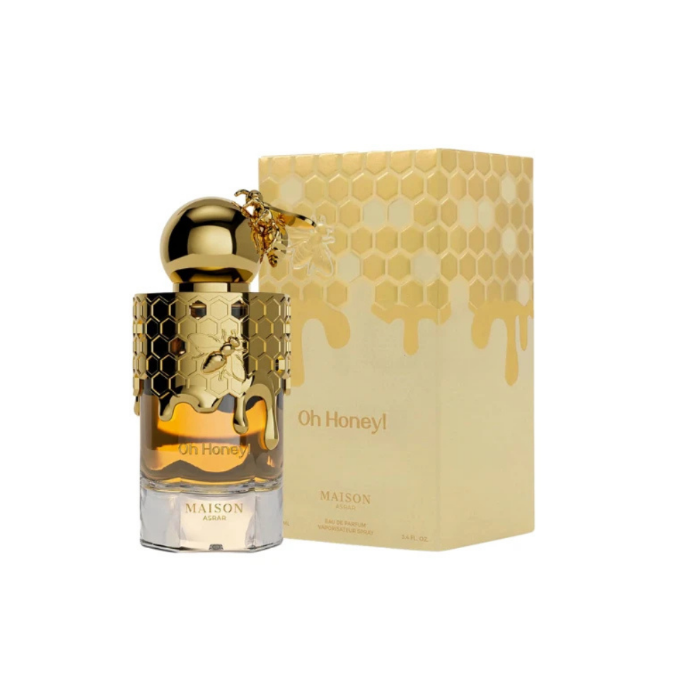 Maison Asrar Oh Honey! Eau De Parfum 100ml For Men & Women