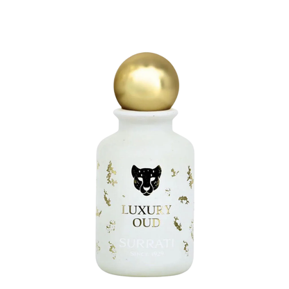 Surrati Luxury Oud eau de parfum is a luxurious 100ml unisex