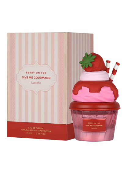 Lattafa Give Me Gourmand Berry On Top Eau De Parfum 75ml For Woman