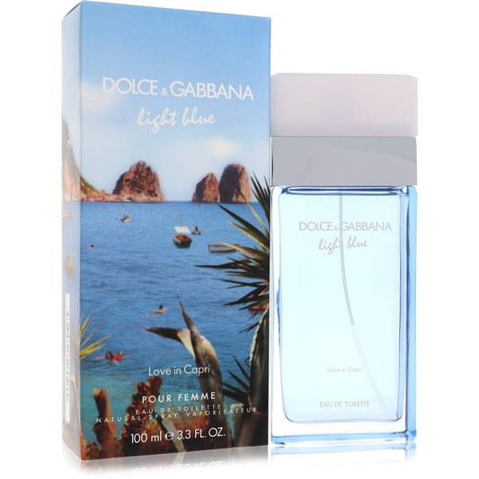 Light Blue Love In Capri Perfume By Dolce & Gabbana For Women 100 ml