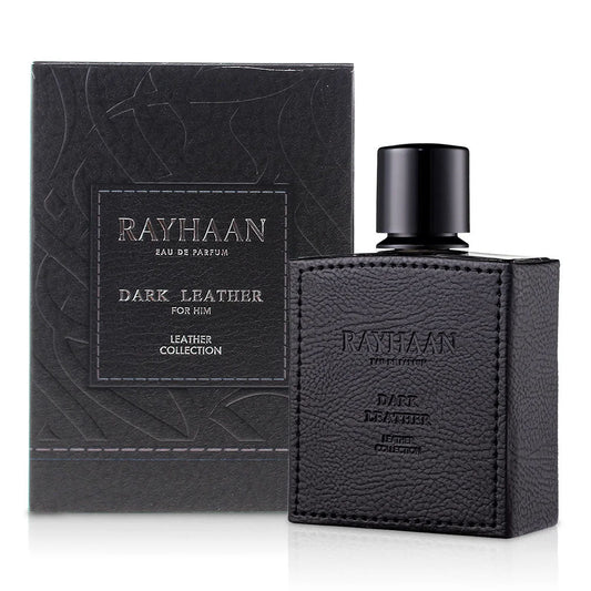 Rayhaan Dark Leather Eau De Parfum For Men 100ml