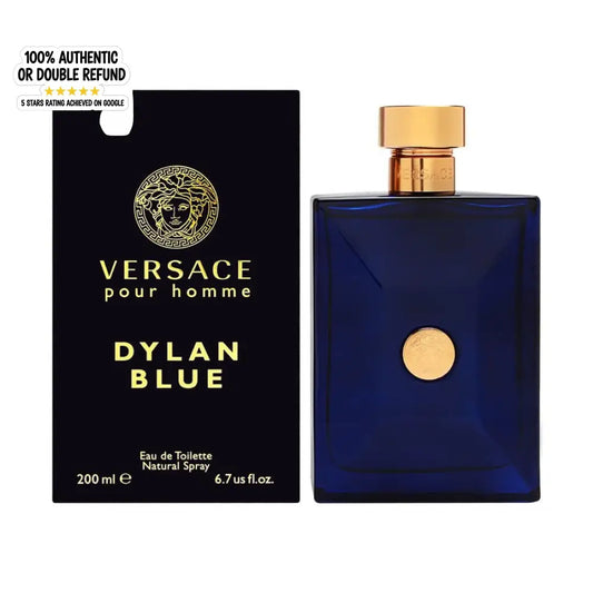 Versace Pour Homme Dylan Blue Eau De Toilette For Men 200ml